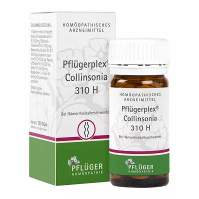 PFLÜGERPLEX Comprimidos de Collinsonia 310 H, 100 unidades