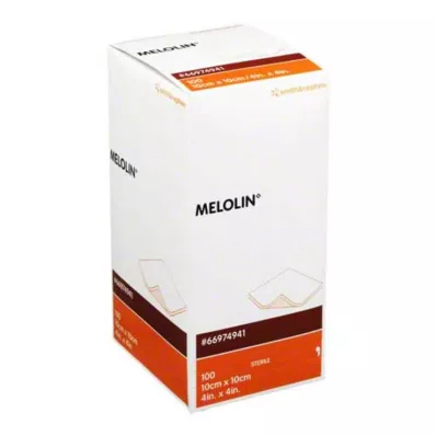 MELOLIN Pensos para feridas de 10x10 cm esterilizados, 100 unidades MELOLIN Pensos para feridas de 10x10 cm esterilizados, 100 unidades