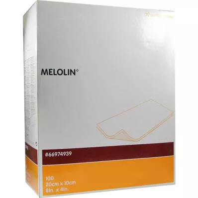 MELOLIN Pensos para feridas de 10x20 cm estéreis, 100 unidades MELOLIN Pensos para feridas de 10x20 cm estéreis, 100 unidades