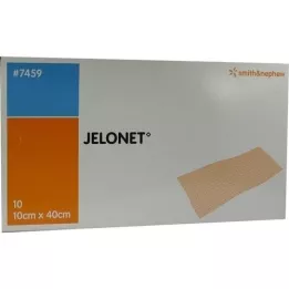 JELONET Gaze de parafina 10x40 cm estéril, 10 unidades
