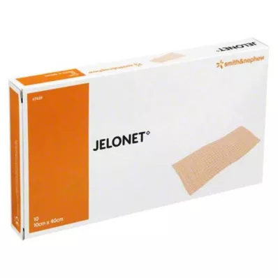 JELONET Gaze de parafina 10x40 cm estéril, 10 unidades JELONET Gaze de parafina 10x40 cm estéril, 10 unidades