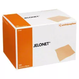 JELONET Gaze de parafina 10x10 cm estéril, 100 unidades