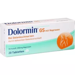 DOLORMIN GS com Naproxen comprimidos, 20 unid