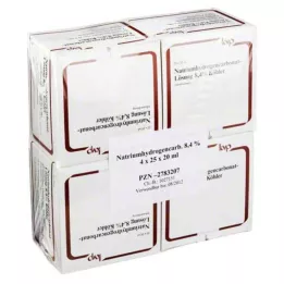 NATRIUMHYDROGENCARBONAT-Solução de Köhler 8,4%, 100X20 ml