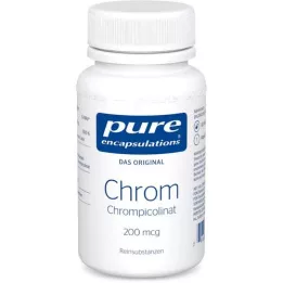 PURE ENCAPSULATIONS Crómio Chrompicol.200μg cápsulas, 60 unid