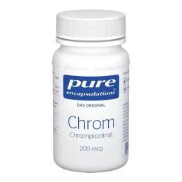 PURE ENCAPSULATIONS Crómio Chrompicol.200μg cápsulas, 60 unid