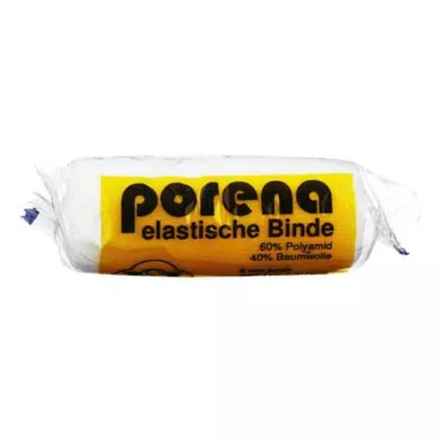 PORENA Ligadura elástica de gaze de 8 cm branca com violoncelo, 1 unid PORENA Ligadura elástica de gaze de 8 cm branca com violoncelo, 1 unid