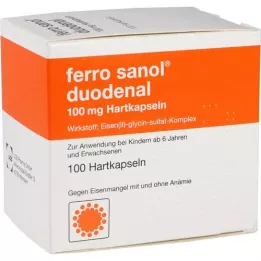 FERRO SANOL duodenal Hartkaps.m.msr.überz.Pell., 100 unid