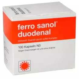 FERRO SANOL duodenal Hartkaps.m.msr.überz.Pell., 100 unid