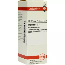 EUPHRASIA D 1 diluição, 20 ml