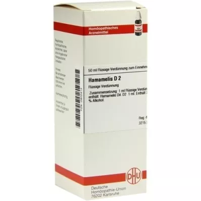 HAMAMELIS Diluição D 2, 50 ml