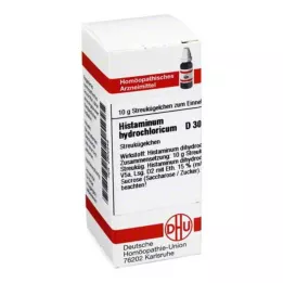HISTAMINUM hydrochloricum D 30 glóbulos, 10 g