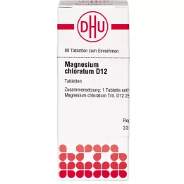 MAGNESIUM CHLORATUM D 12 Comprimidos, 80 Cápsulas