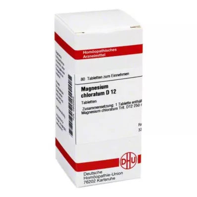 MAGNESIUM CHLORATUM D 12 Comprimidos, 80 Cápsulas