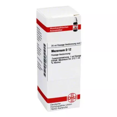 MEZEREUM Diluição D 12, 20 ml MEZEREUM Diluição D 12, 20 ml