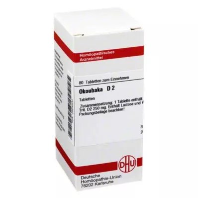 OKOUBAKA D 2 Comprimidos, 80 Cápsulas