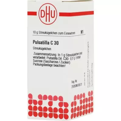 PULSATILLA C 30 glóbulos, 10 g