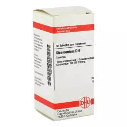 STRAMONIUM D 6 Comprimidos, 80 Cápsulas