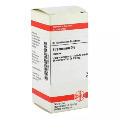 STRAMONIUM D 6 Comprimidos, 80 Cápsulas STRAMONIUM D 6 Comprimidos, 80 Cápsulas