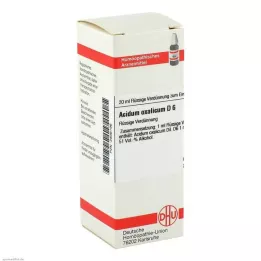 ACIDUM OXALICUM Diluição D 6, 20 ml