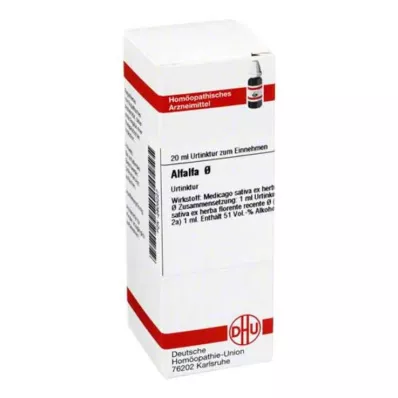 ALFALFA Tintura-mãe, 20 ml ALFALFA Tintura-mãe, 20 ml