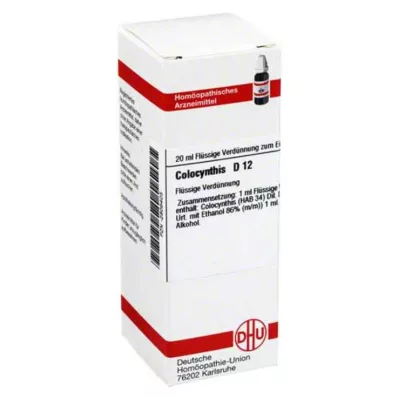 COLOCYNTHIS Diluição D 12, 20 ml