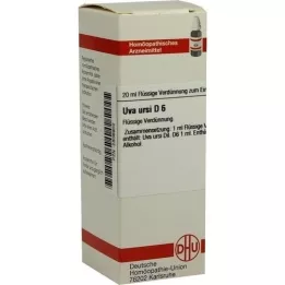 UVA URSI Diluição D 6, 20 ml