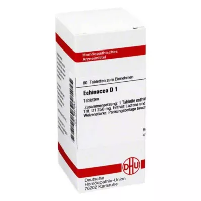 ECHINACEA HAB D 1 Comprimidos, 80 Cápsulas ECHINACEA HAB D 1 Comprimidos, 80 Cápsulas