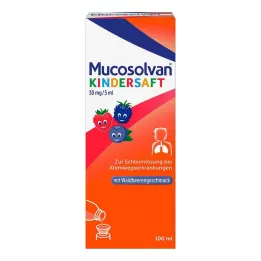 MUCOSOLVAN Sumo para crianças 30 mg/5 ml, 100 ml