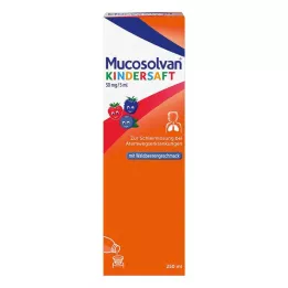 MUCOSOLVAN Sumo para crianças 30 mg/5 ml, 250 ml
