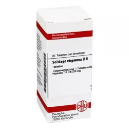 SOLIDAGO VIRGAUREA D 6 Comprimidos, 80 Cápsulas