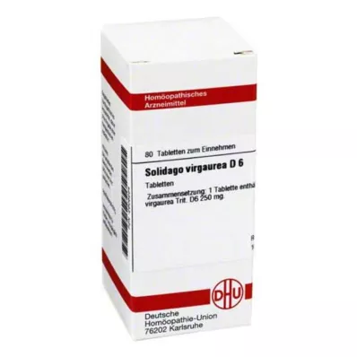 SOLIDAGO VIRGAUREA D 6 Comprimidos, 80 Cápsulas SOLIDAGO VIRGAUREA D 6 Comprimidos, 80 Cápsulas