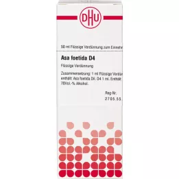 ASA FOETIDA Diluição D 4, 50 ml