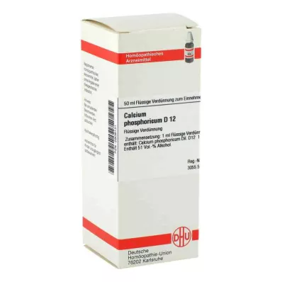 CALCIUM PHOSPHORICUM Diluição D 12, 50 ml