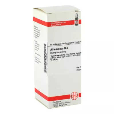 ALLIUM CEPA Diluição D 4, 50 ml ALLIUM CEPA Diluição D 4, 50 ml