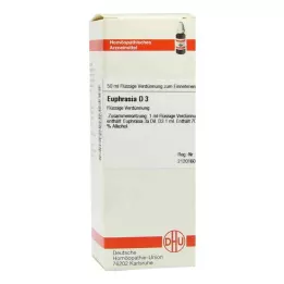 EUPHRASIA Diluição D 3, 50 ml