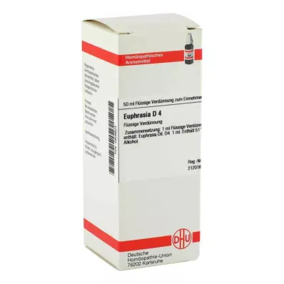 EUPHRASIA Diluição D 4, 50 ml EUPHRASIA Diluição D 4, 50 ml