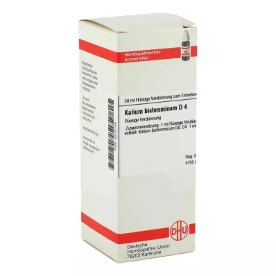 KALIUM BICHROMICUM Diluição D 4, 50 ml