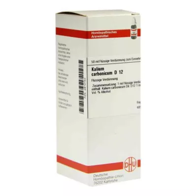 KALIUM CARBONICUM Diluição D 12, 50 ml