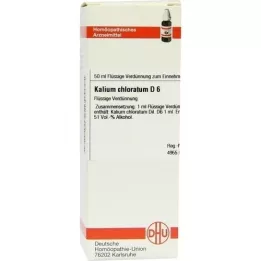 KALIUM CHLORATUM Diluição D 6, 50 ml