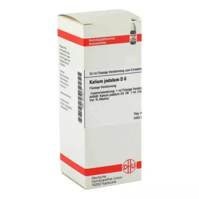 KALIUM JODATUM Diluição D 6, 50 ml KALIUM JODATUM Diluição D 6, 50 ml