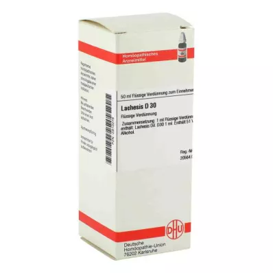 LACHESIS Diluição D 30, 50 ml
