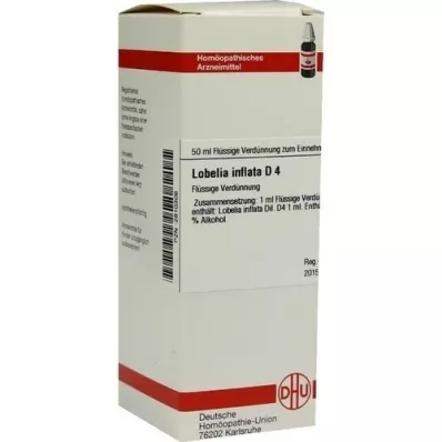 LOBELIA INFLATA Diluição D 4, 50 ml