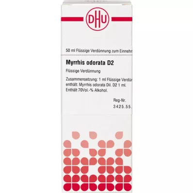 MYRRHIS odorata D 2 diluição, 50 ml