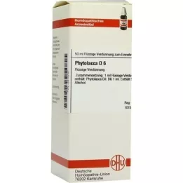 PHYTOLACCA Diluição D 6, 50 ml