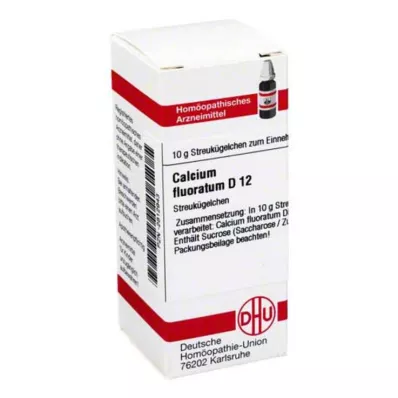 CALCIUM FLUORATUM D 12 glóbulos, 10 g CALCIUM FLUORATUM D 12 glóbulos, 10 g