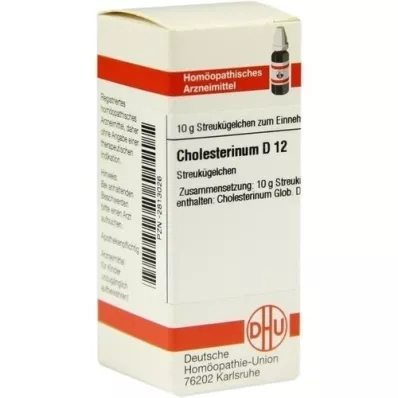 CHOLESTERINUM D 12 glóbulos, 10 g