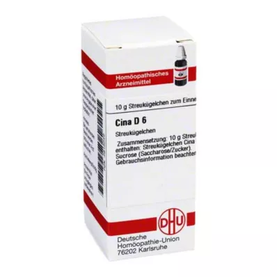 CINA D 6 glóbulos, 10 g CINA D 6 glóbulos, 10 g