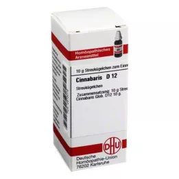 CINNABARIS D 12 glóbulos, 10 g