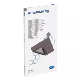 ATRAUMAN Compressas estéreis Ag 10x20 cm, 10 unidades